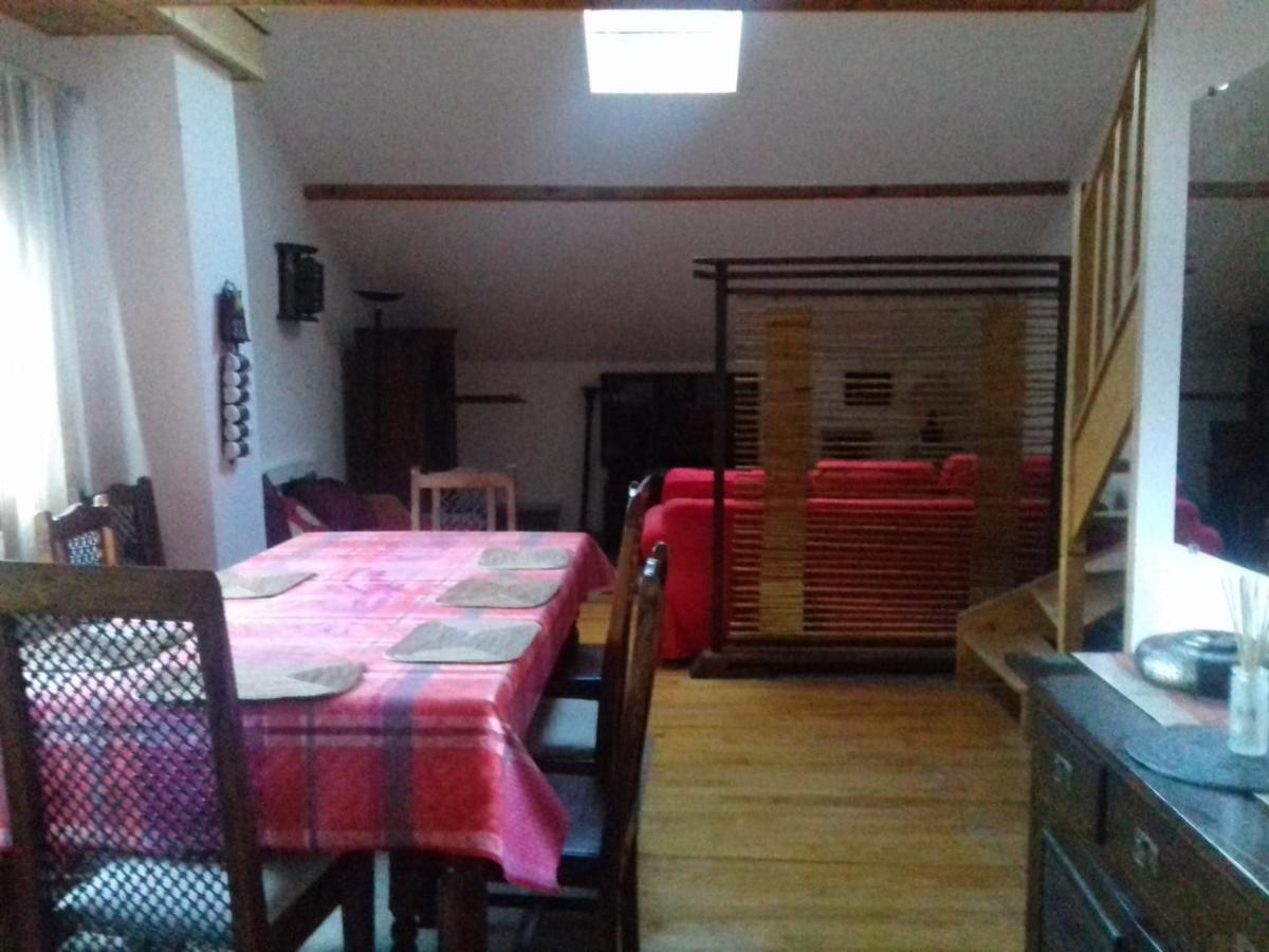 Appartement En Loft 50M2 Dans Maison Avec Chambre En Mezzanine Et Canapes Lits Dans Salon Сен-Пьер-де-Шартрёз Экстерьер фото